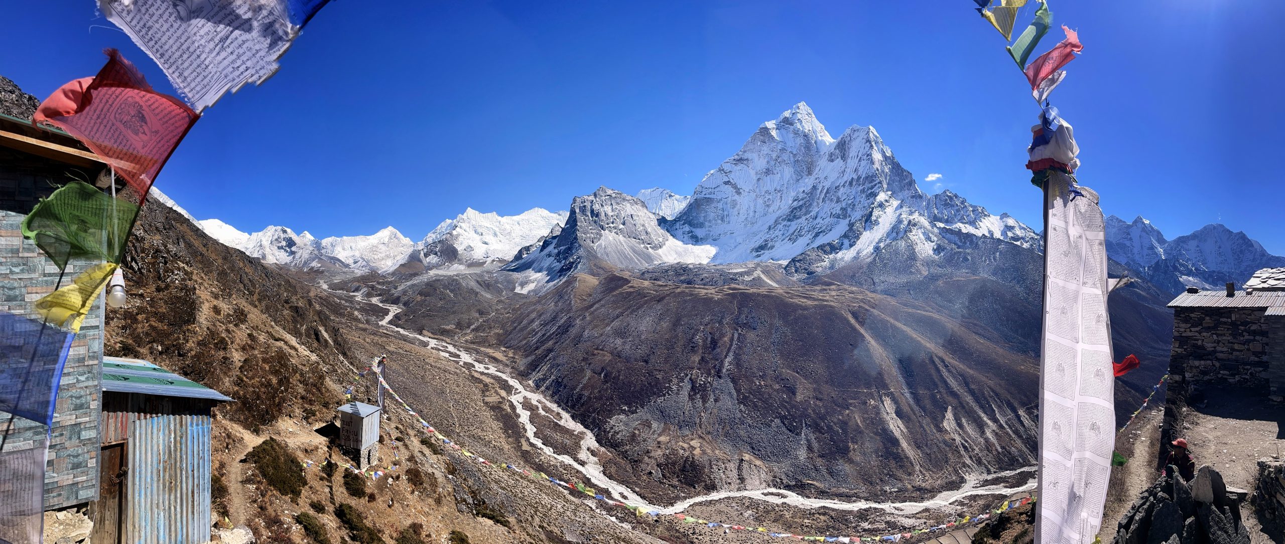 Ama Dablam prayer flags