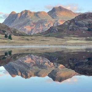 Lake District mountain reflection