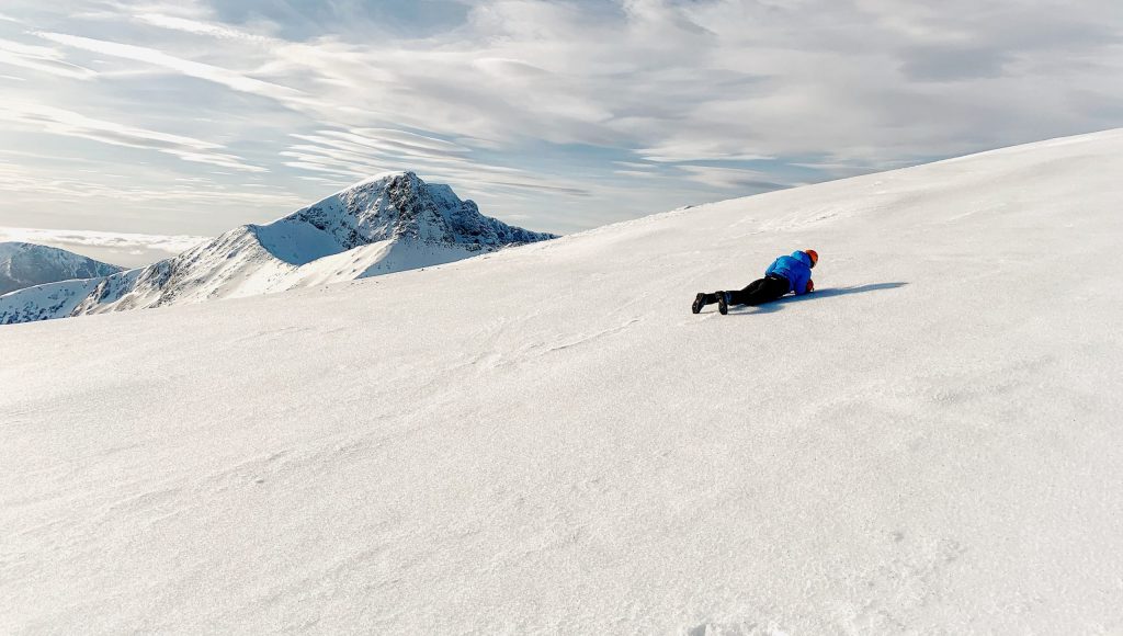Ice axe arrest